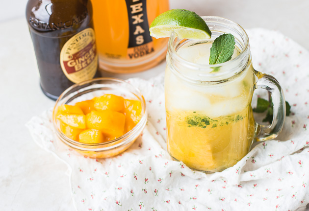 Peach Moscow Mule Recipe