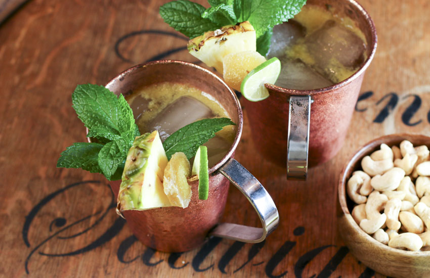 Pineapple Moscow Mule